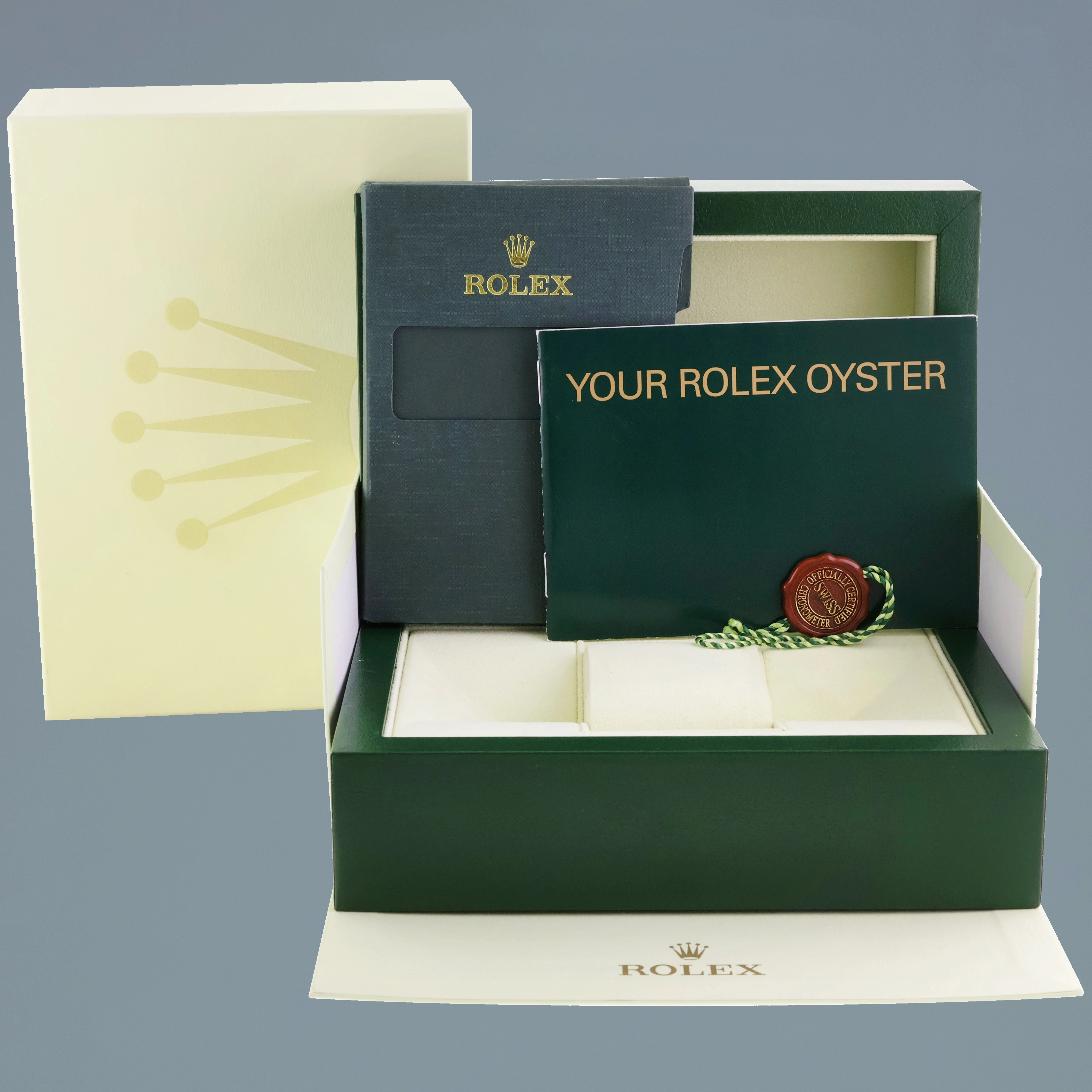 2007 MINT Rolex Explorer II 16570 Stainless Steel Black Date 3186 40mm Watch Box