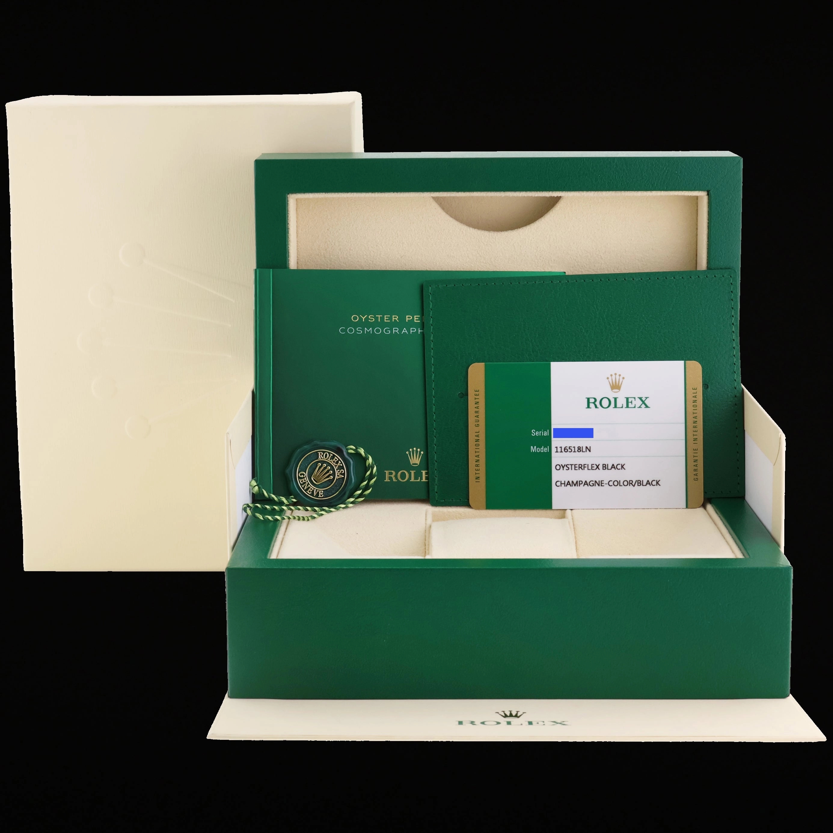 2019 MINT PAPERS Rolex Daytona 116518LN Yellow Gold Pikachu Ceramic Watch Box