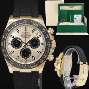 2019 MINT PAPERS Rolex Daytona 116518LN Yellow Gold Pikachu Ceramic Watch Box