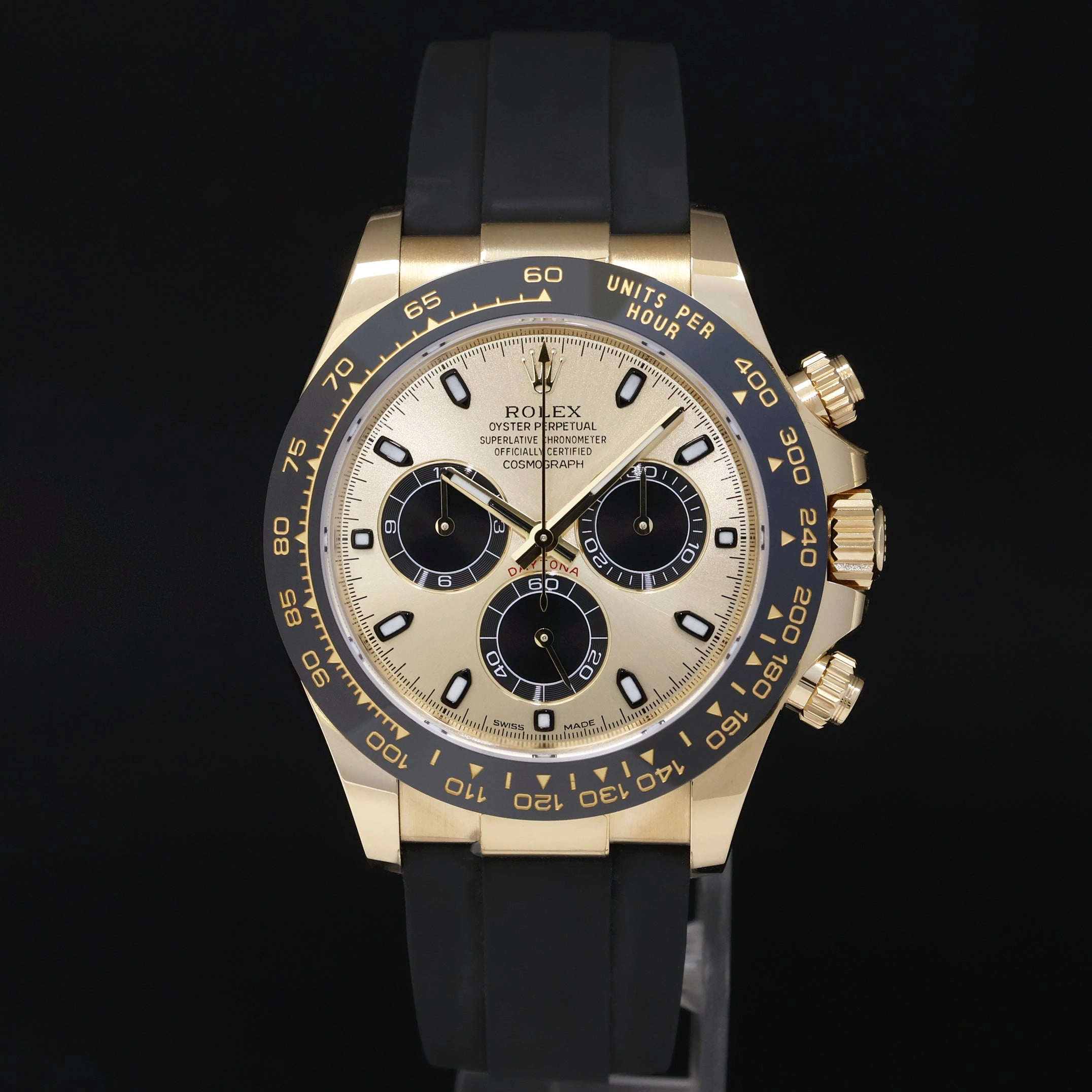 2019 MINT PAPERS Rolex Daytona 116518LN Yellow Gold Pikachu Ceramic Watch Box