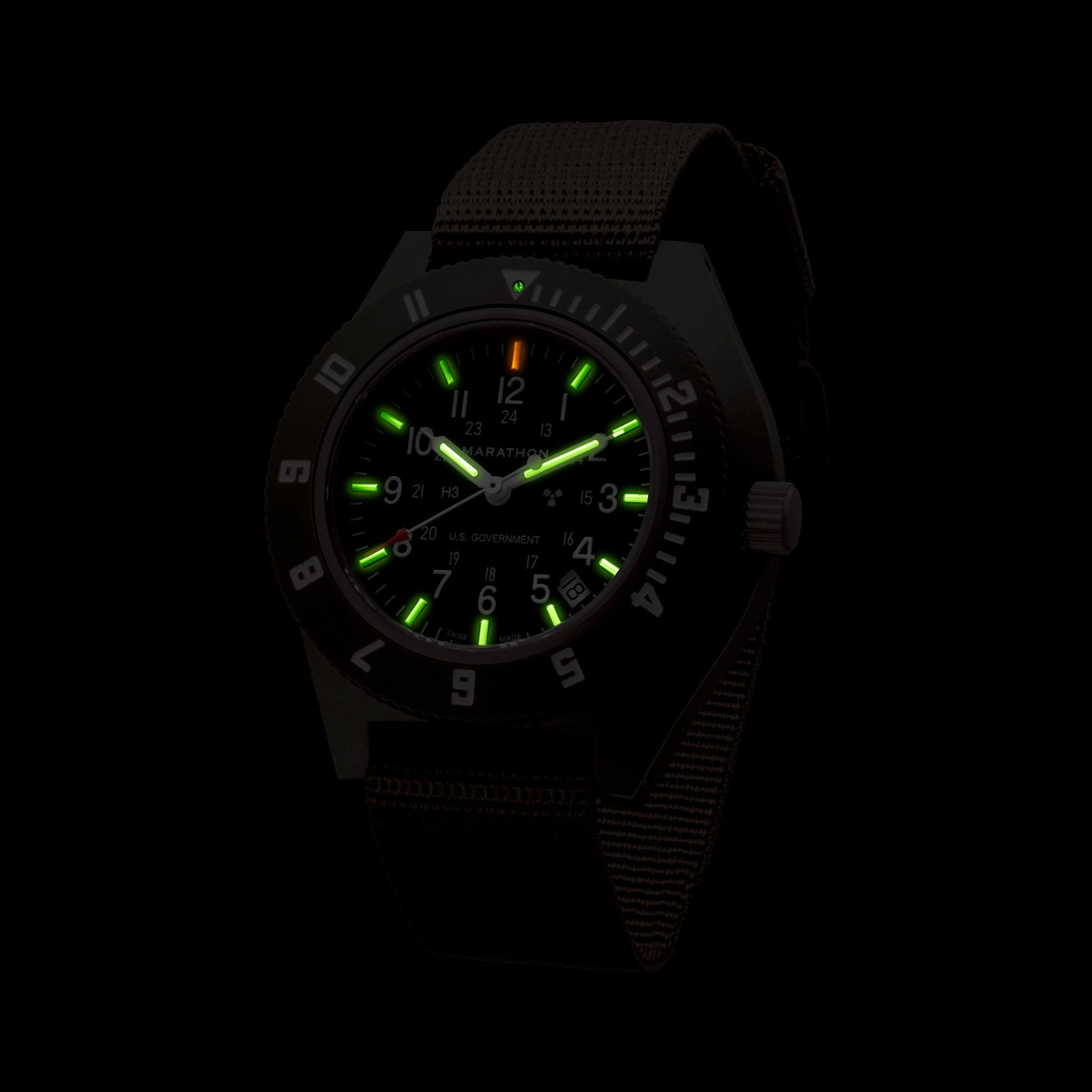 41mm Sage Green Pilot's Navigator with Date (Quartz)