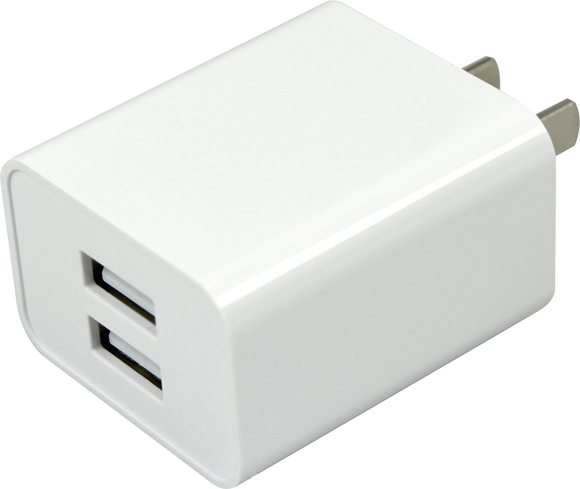 AC Wall Charger Dual Port USB 2.4 Amp - 12 Pieces Per Pack 24467