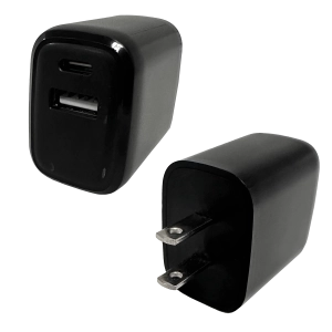 AC Wall Charger Dual Port USB / USB-C 20 Watts - 12 Pieces Per Pack 24675