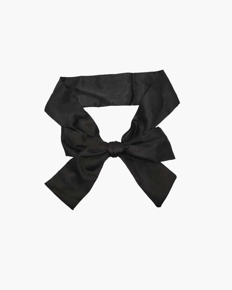 Adjustable 62" Satin Silk Eye Mask Kit