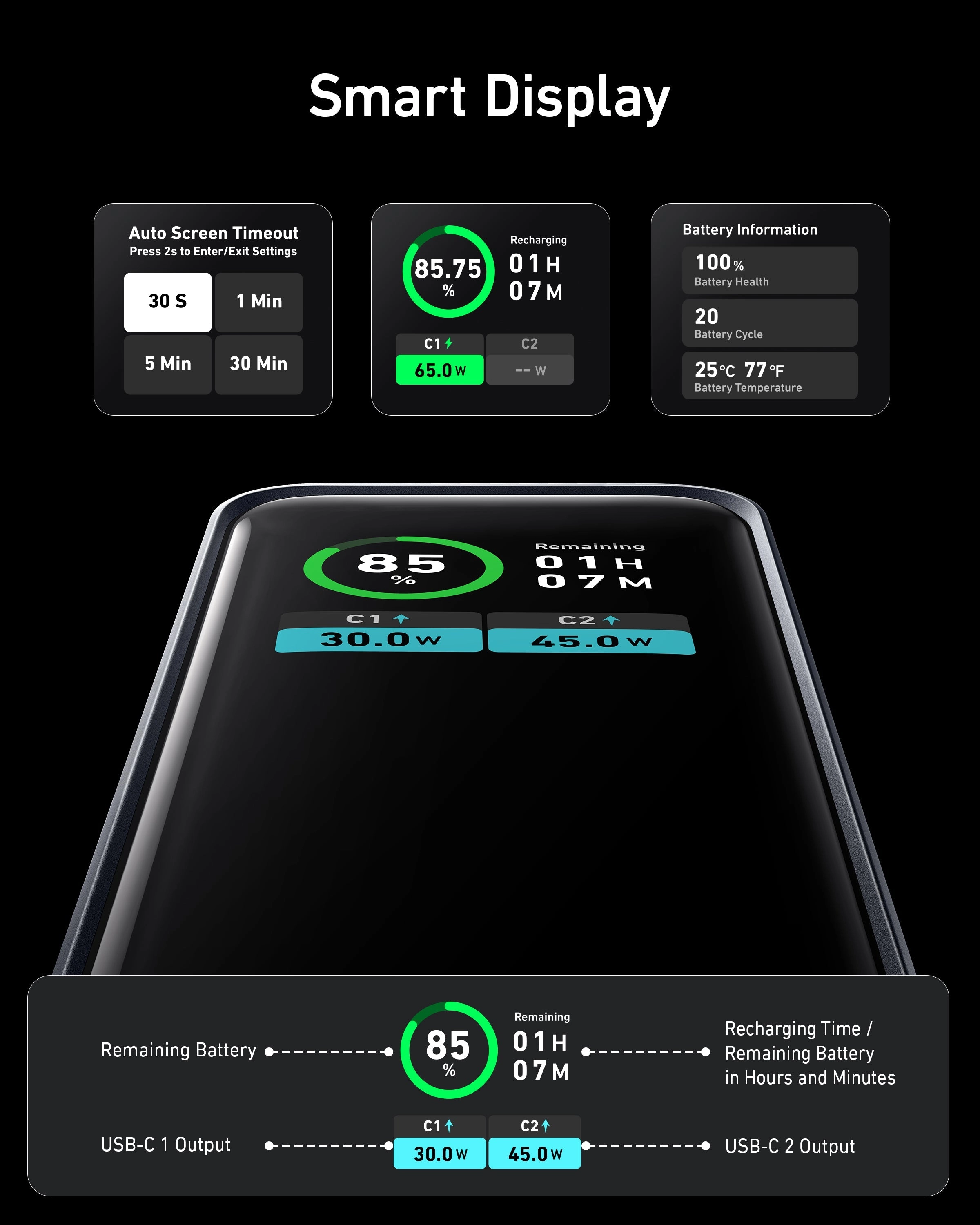 Anker MagGo Wireless Charging Station (3-in-1, Dock Stand) and Anker Prime 12,000mAh Power Bank (130W)