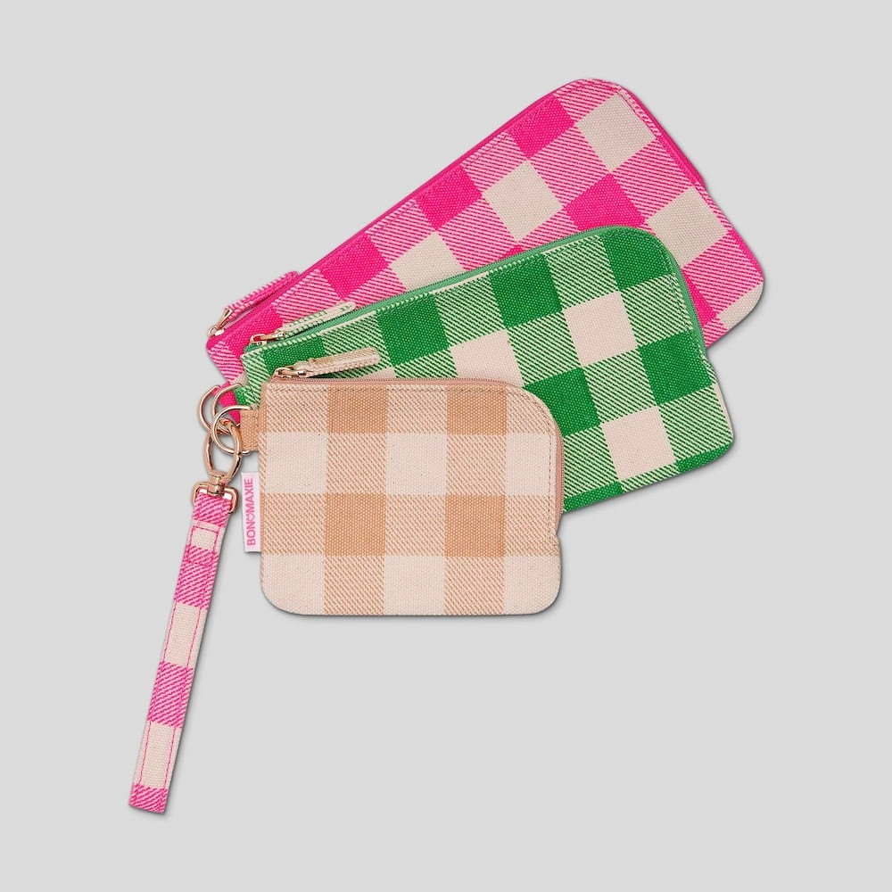 Bag Buddies Organiser Pouch Set -- Colour Gingham