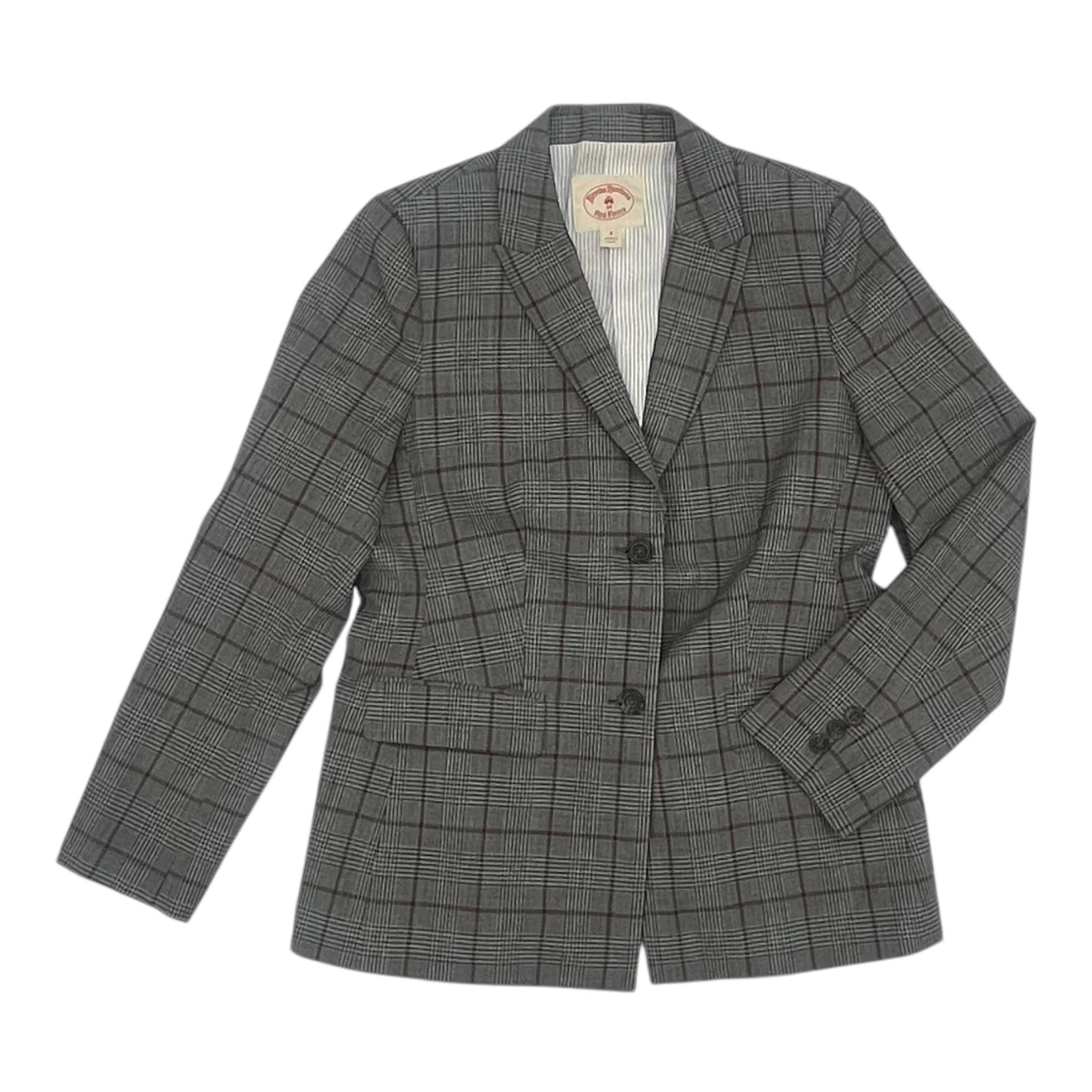 Blazer By Brooks Brothers In Plaid Pattern, Size:M