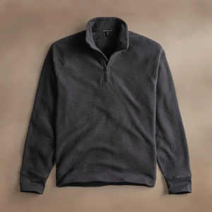 Brushed Thermal Half Zip - Magma