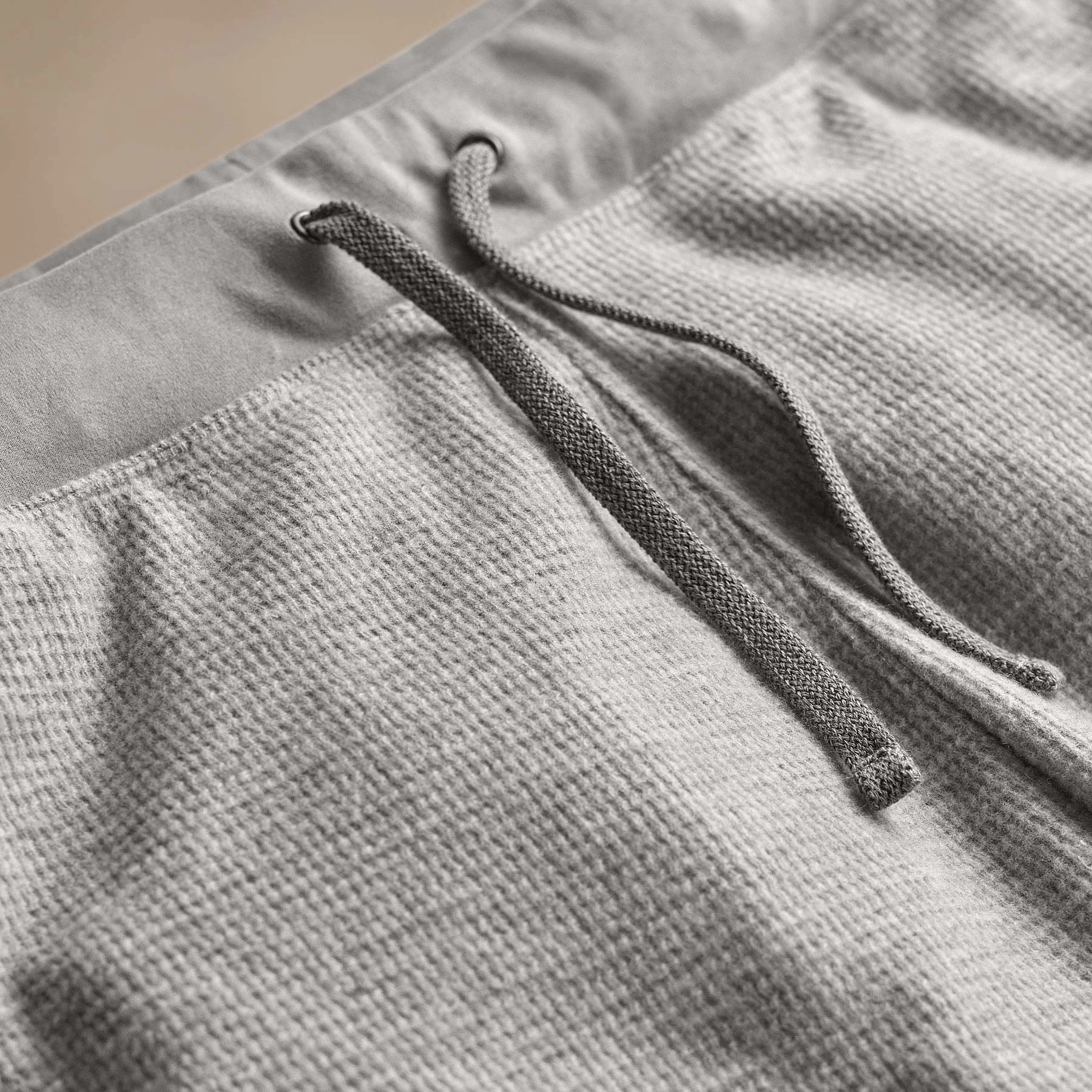 Brushed Thermal Sweat Pant - Heather Grey