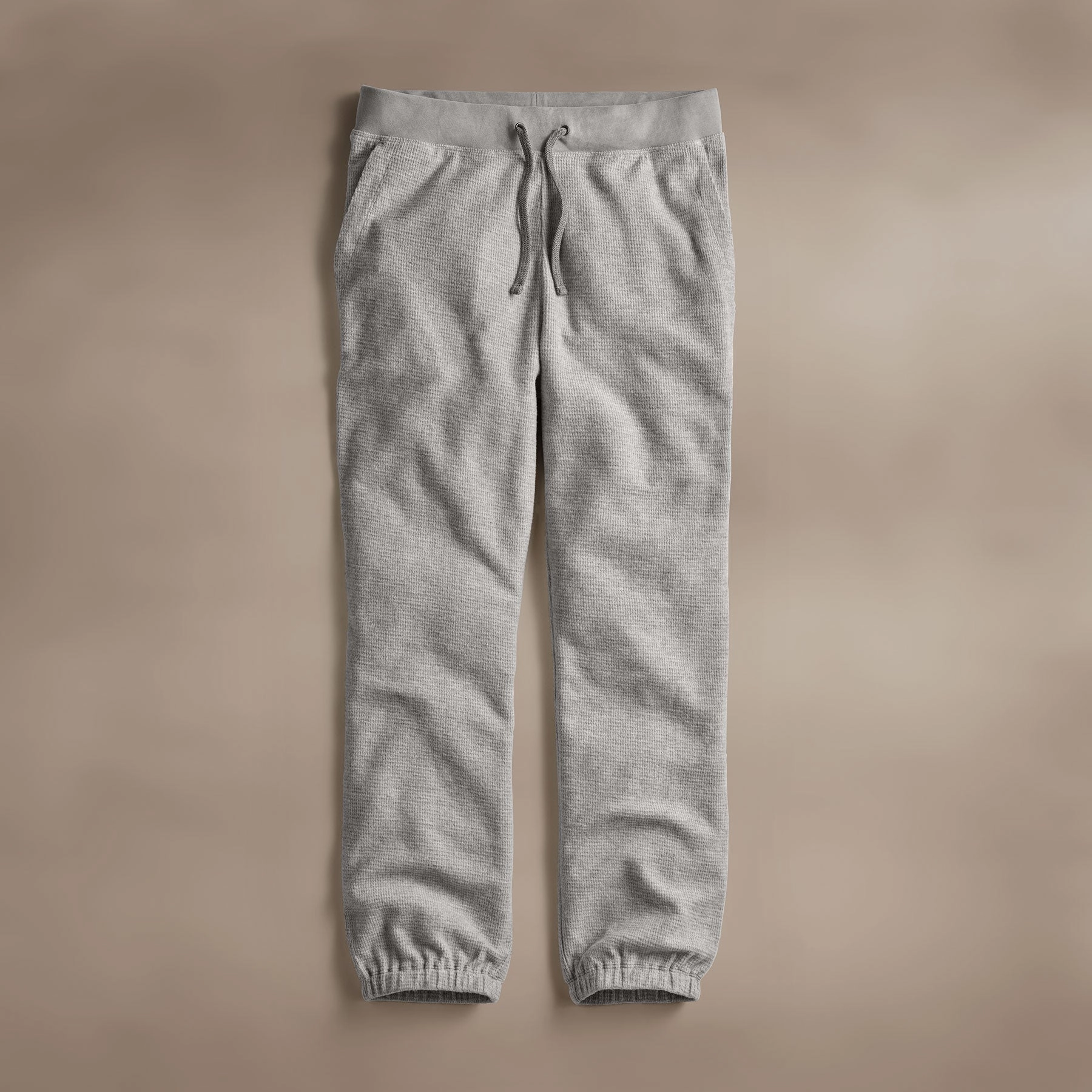 Brushed Thermal Sweat Pant - Heather Grey