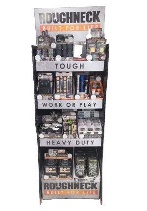 Curated Roughneck Patriotic Top Seller Floor Display 88660