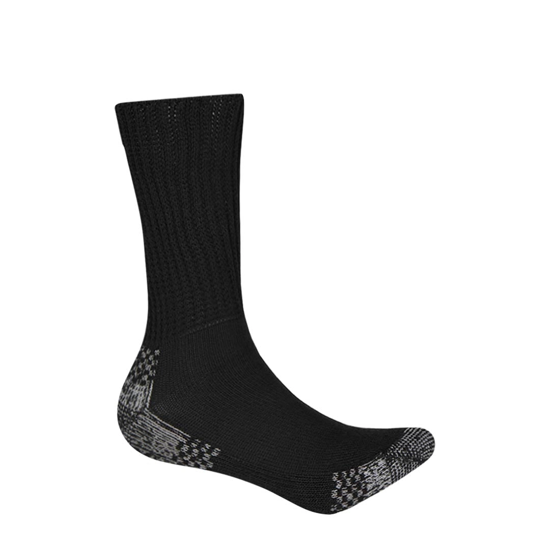 Dr.Scholls - Women's 2 Pack Advanced Relief Crew Socks (DSW22014C2C4D01 BLACK)
