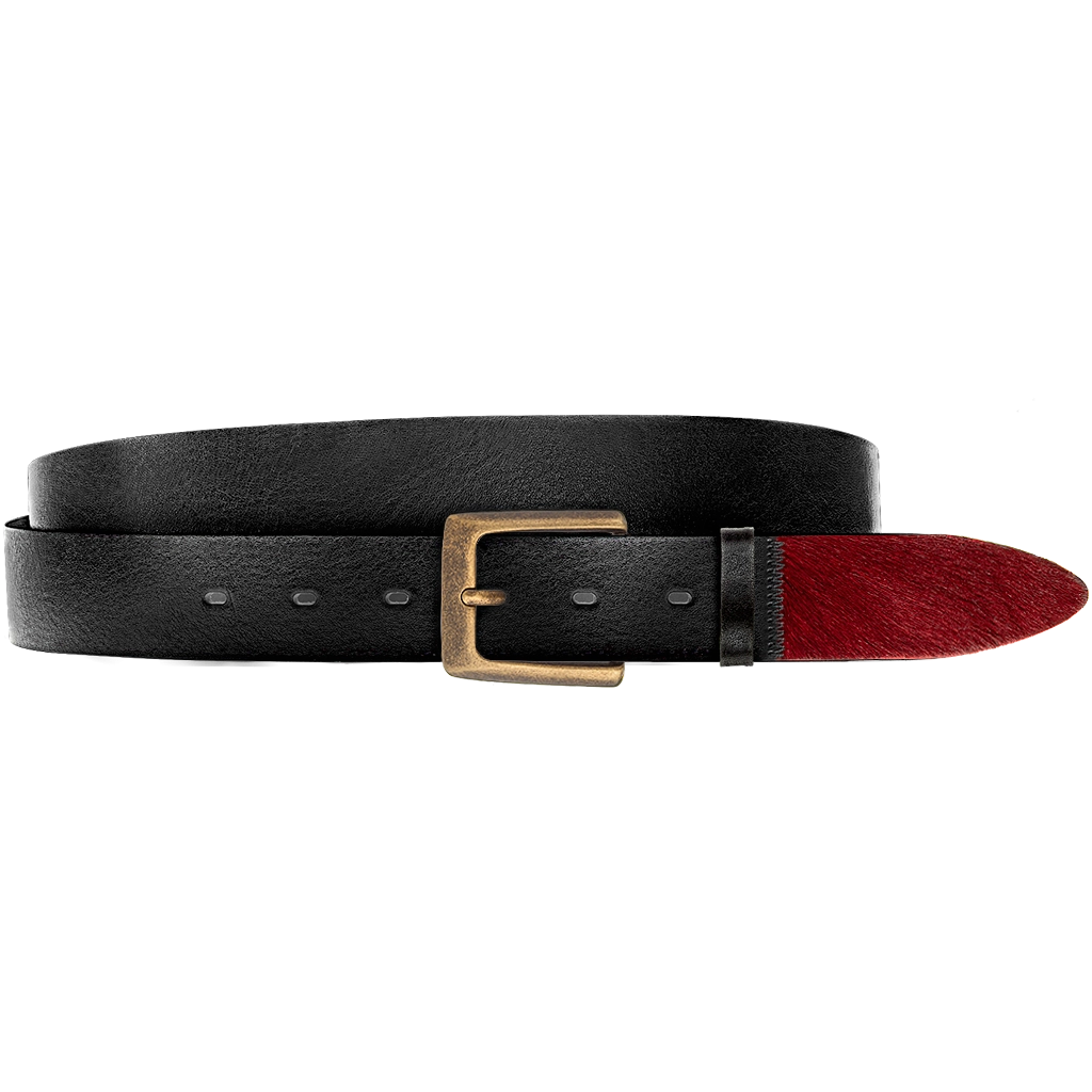 East Meets West Women Black & Burgundy