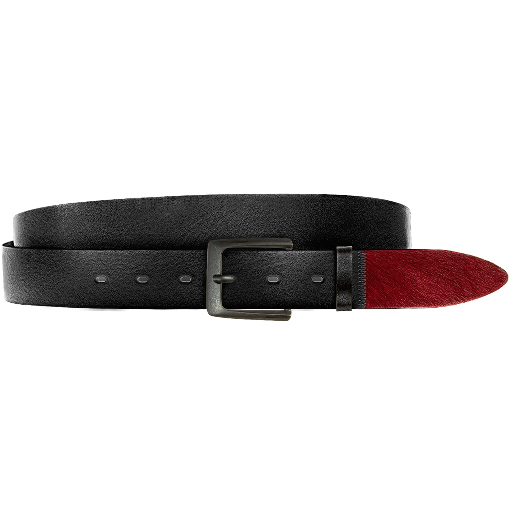 East Meets West Women Black & Burgundy