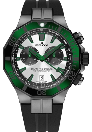 Edox Delfin Chronograph 10112 37GNVCA ANV