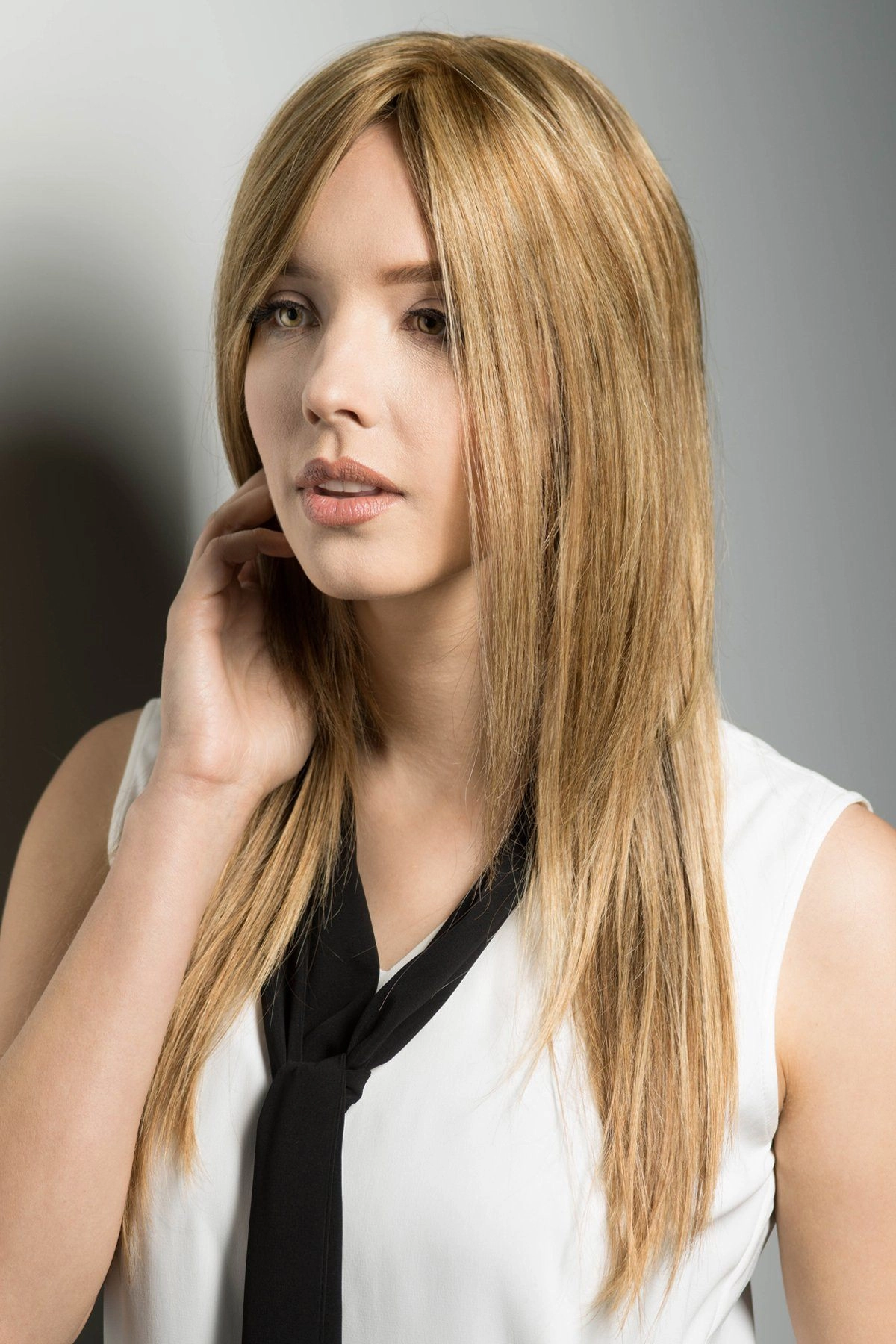 Estetica Toppers - Mono Wiglet 12 - Human Hair