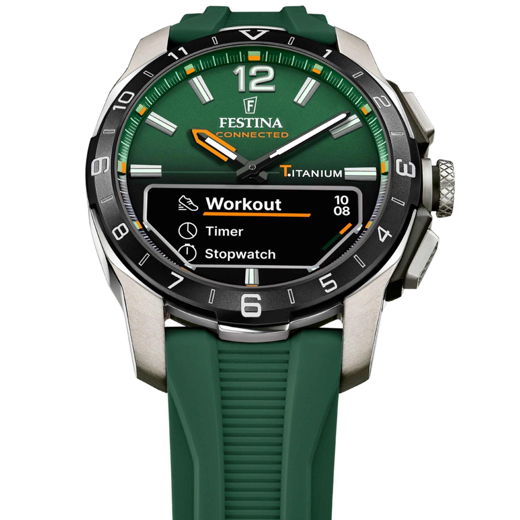 Festina Connected D Rubber Connected (Digital) Mens Watch I Model F23000/2 Digital Movement