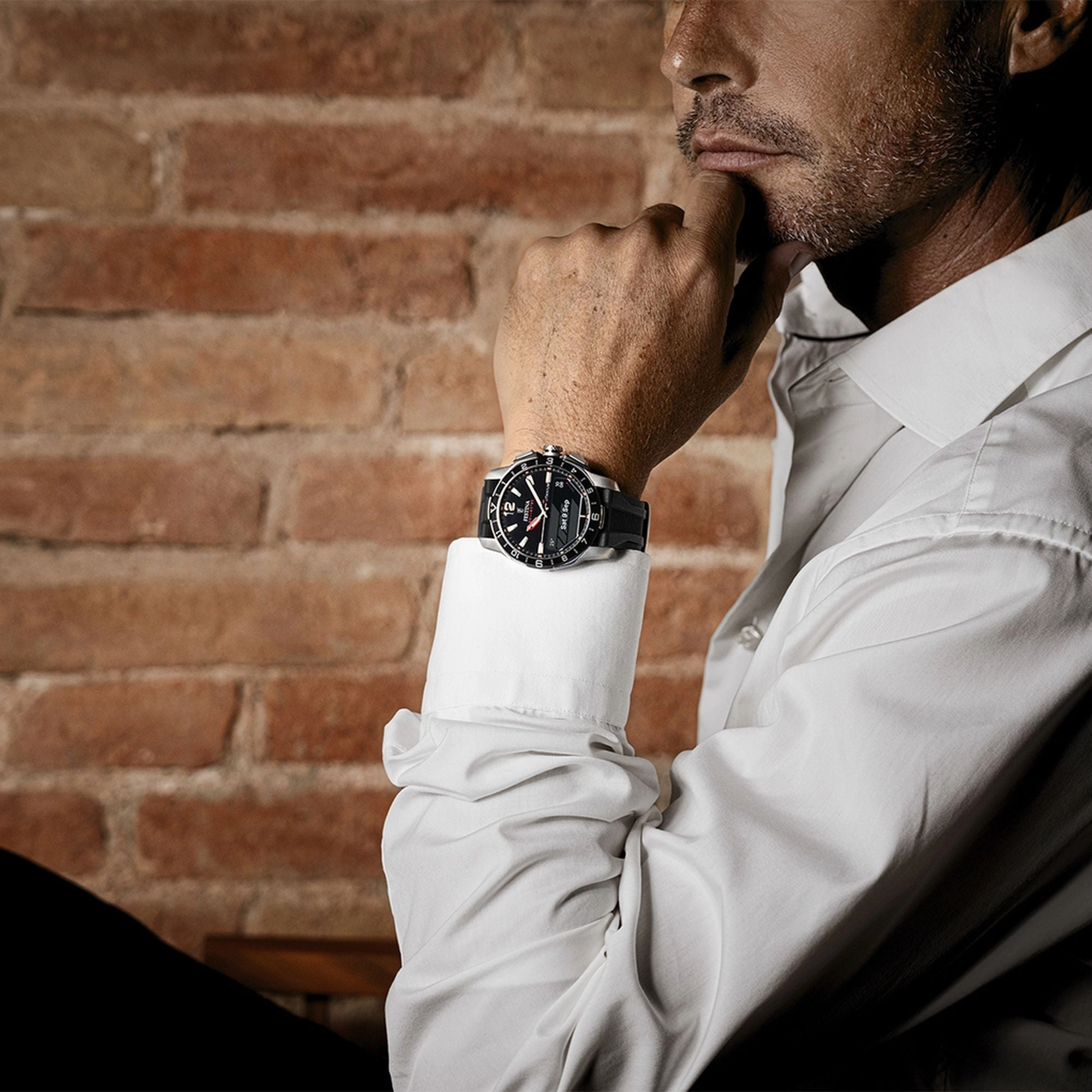 Festina Connected D Rubber Connected (Digital) Mens Watch I Model F23000/4 Digital Movement