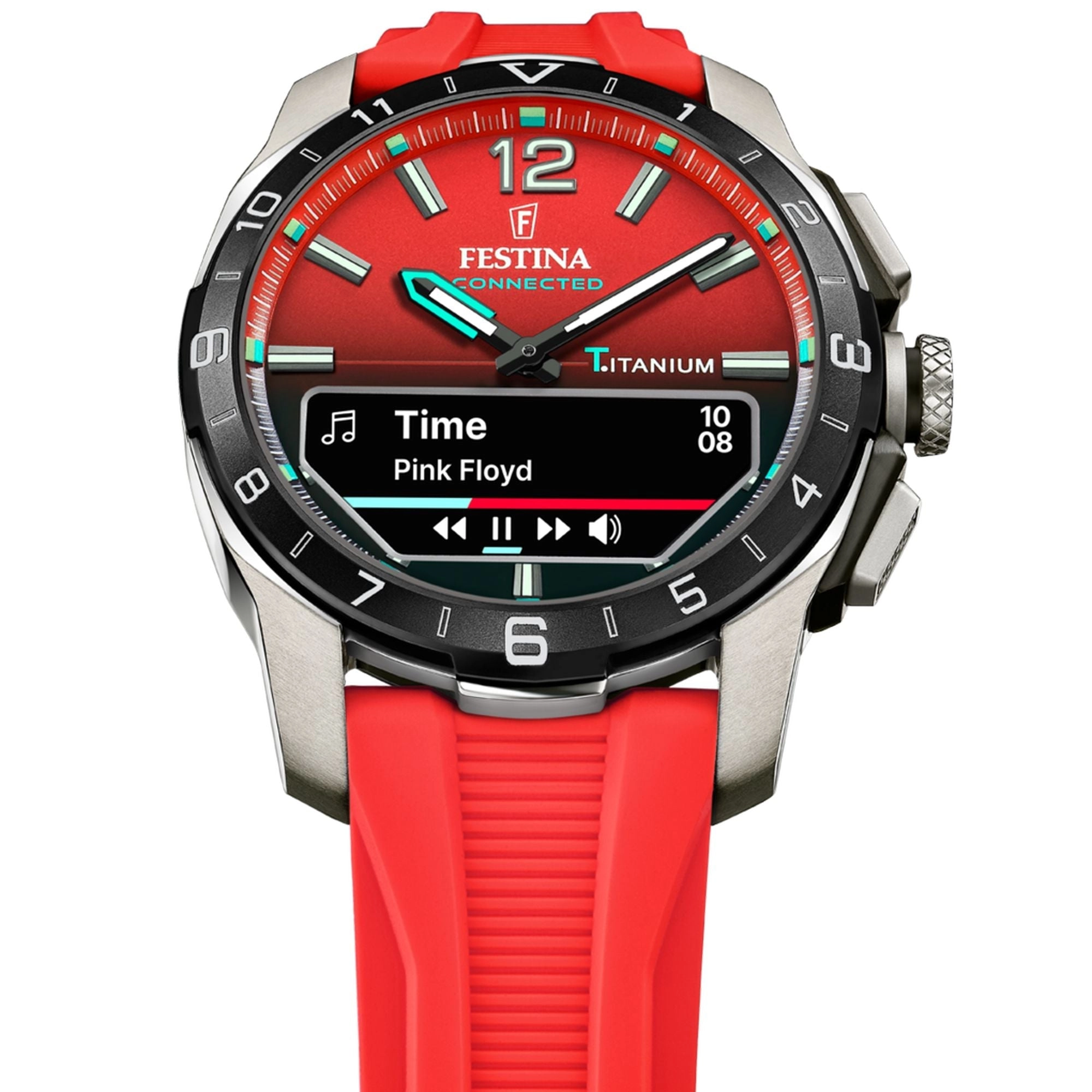 Festina Connected D Rubber Connected (Digital) Mens Watch I Model F23000/6 Digital Movement