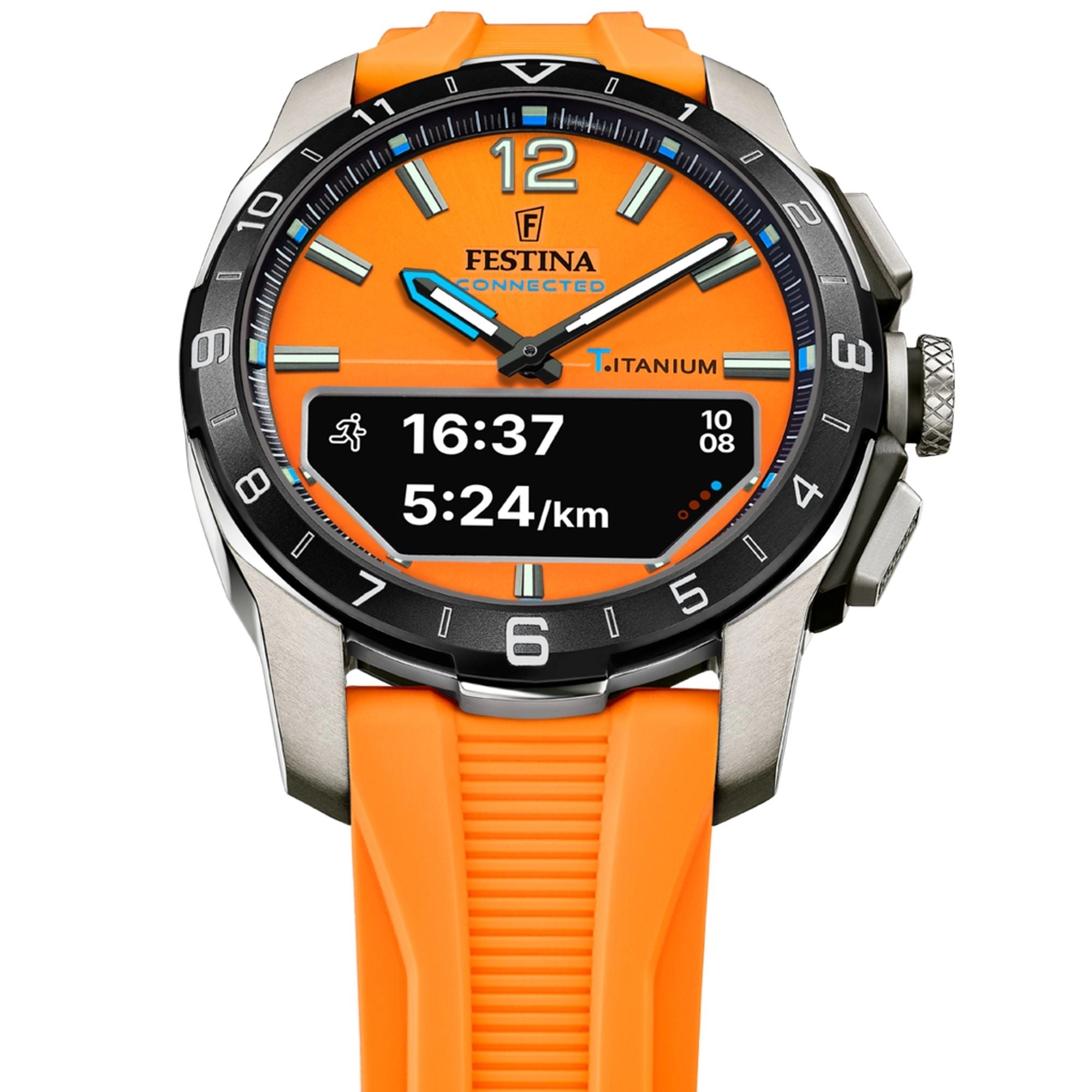 Festina Connected D Rubber Connected (Digital) Mens Watch I Model F23000/7 Digital Movement