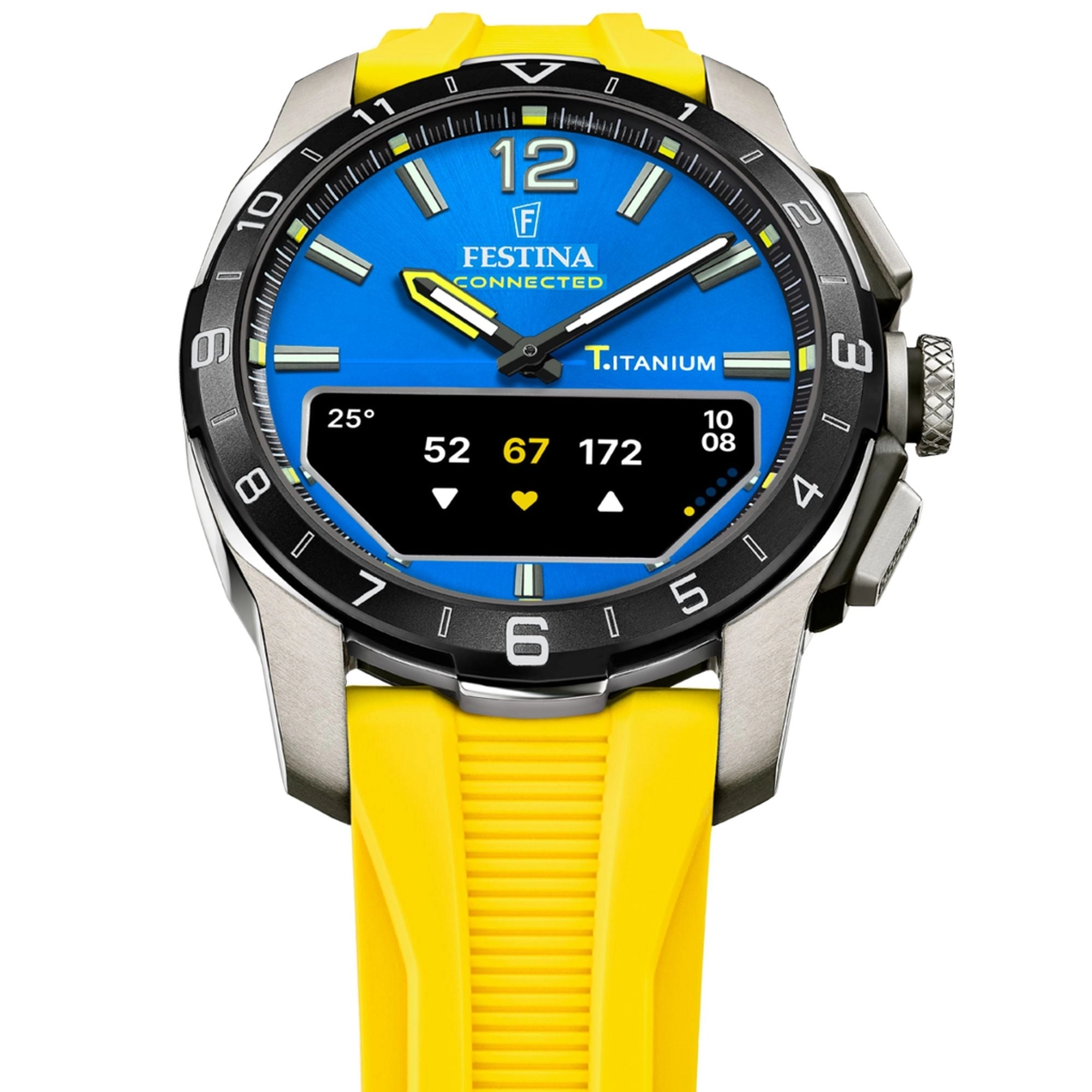 Festina Connected D Rubber Connected (Digital) Mens Watch I Model F23000/8 Digital Movement