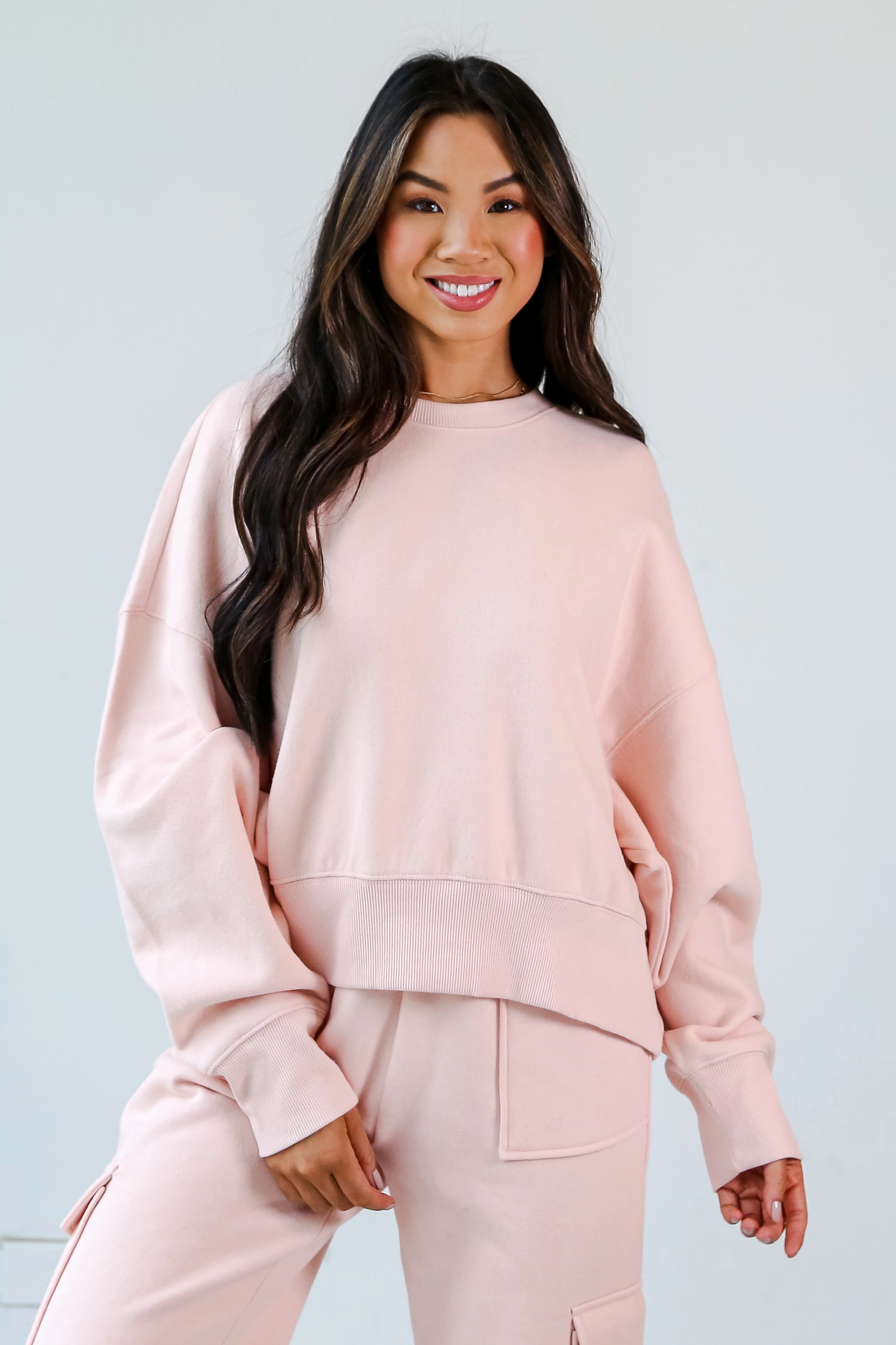 FINAL SALE - Plush Tranquility Fleece Pullover - DOORBUSTER