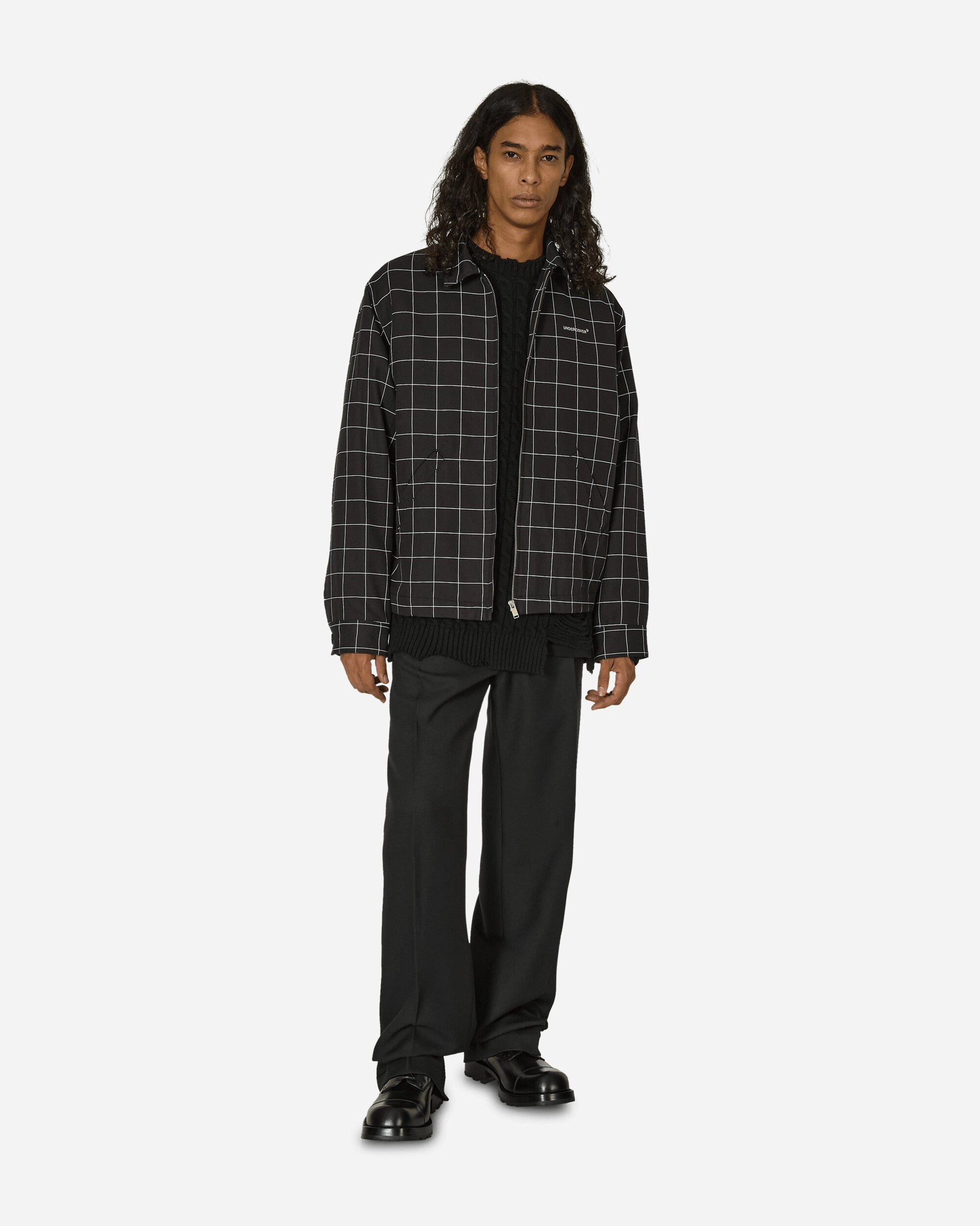 Grid Jacket Black