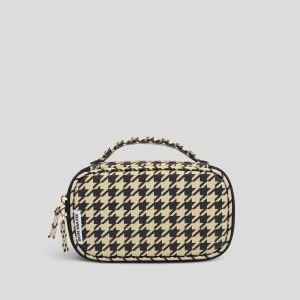 Handy Handle Case -- Black Houndstooth