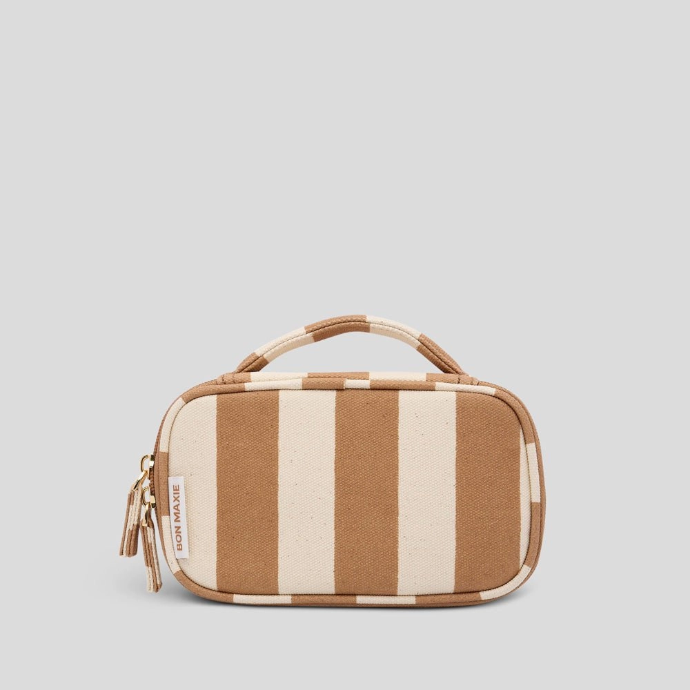 Handy Handle Case -- Tan Stripe