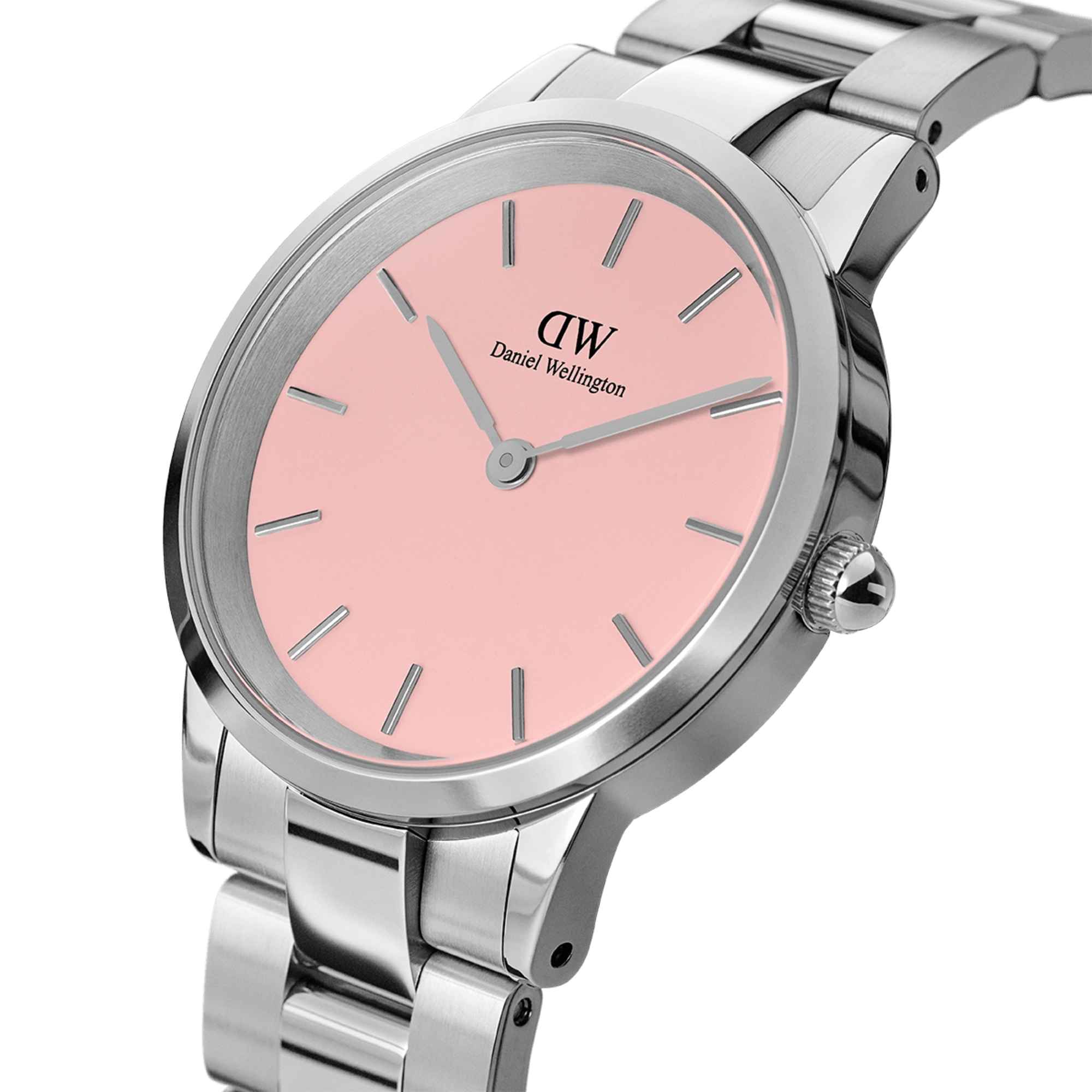 Iconic Link Blush Silver