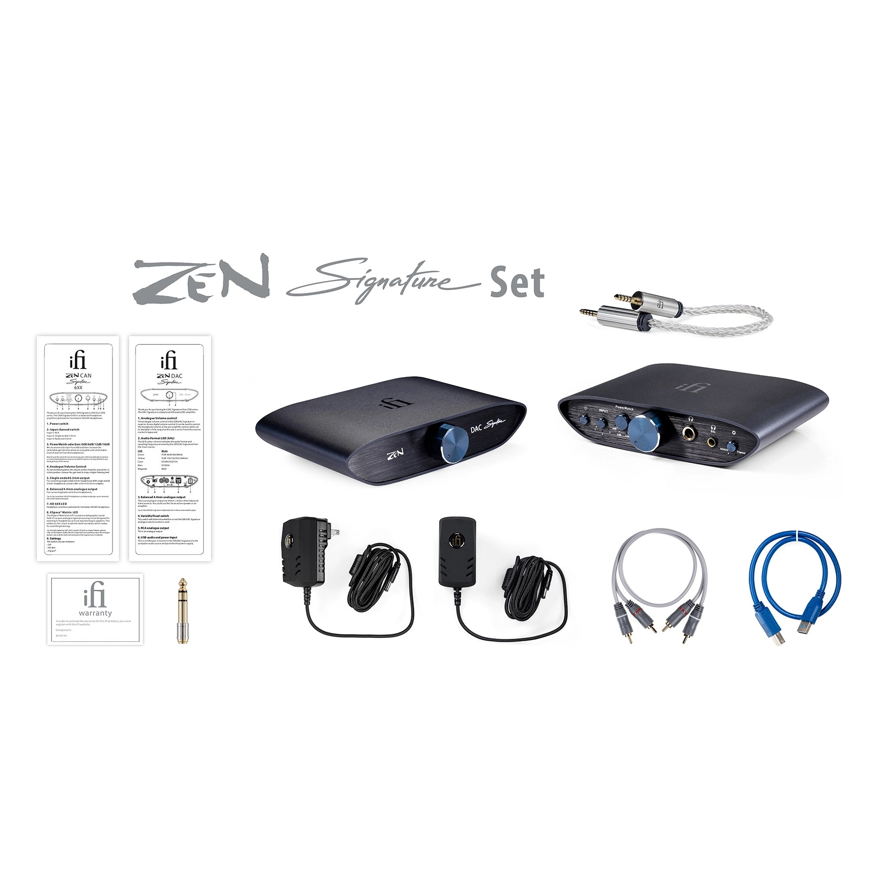 iFi ZEN Signature Set 6XX V2 (DAC V2   CAN 6XX   4.4mm Cable)