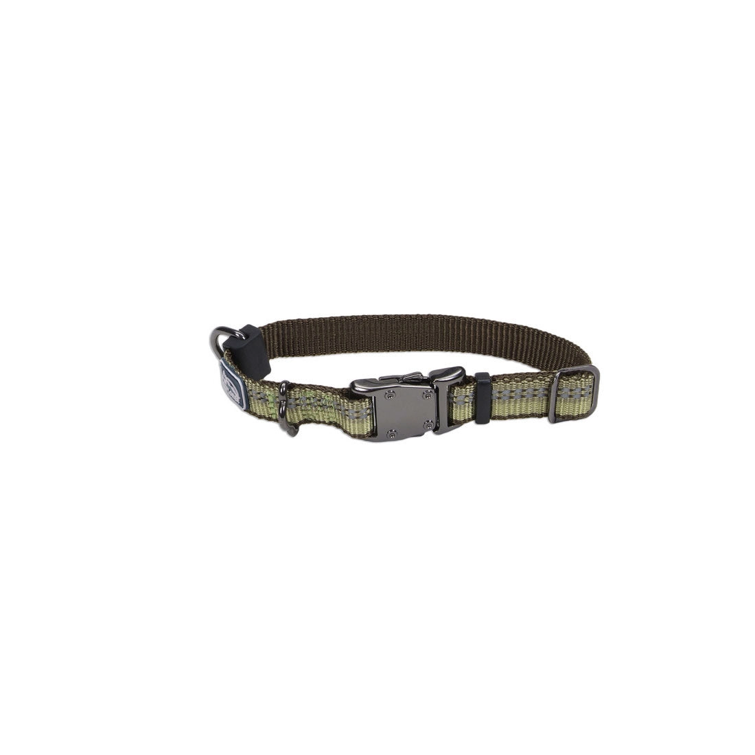 K9 Explorer® Reflective Adjustable Dog Collar, Fern Small