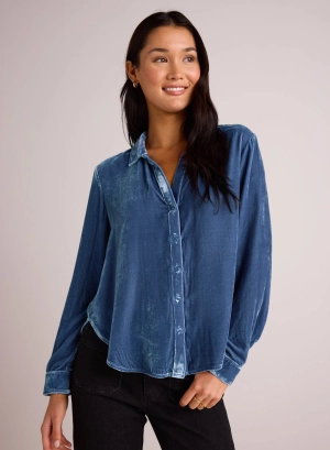 Long Sleeve Clean Shirt - Nordic Blue