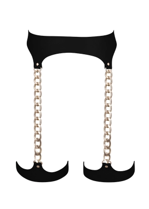 Lotus Thigh Harness (Black/Gold)