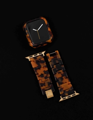 Marbleized Acetate Protective Case for Apple Watch®