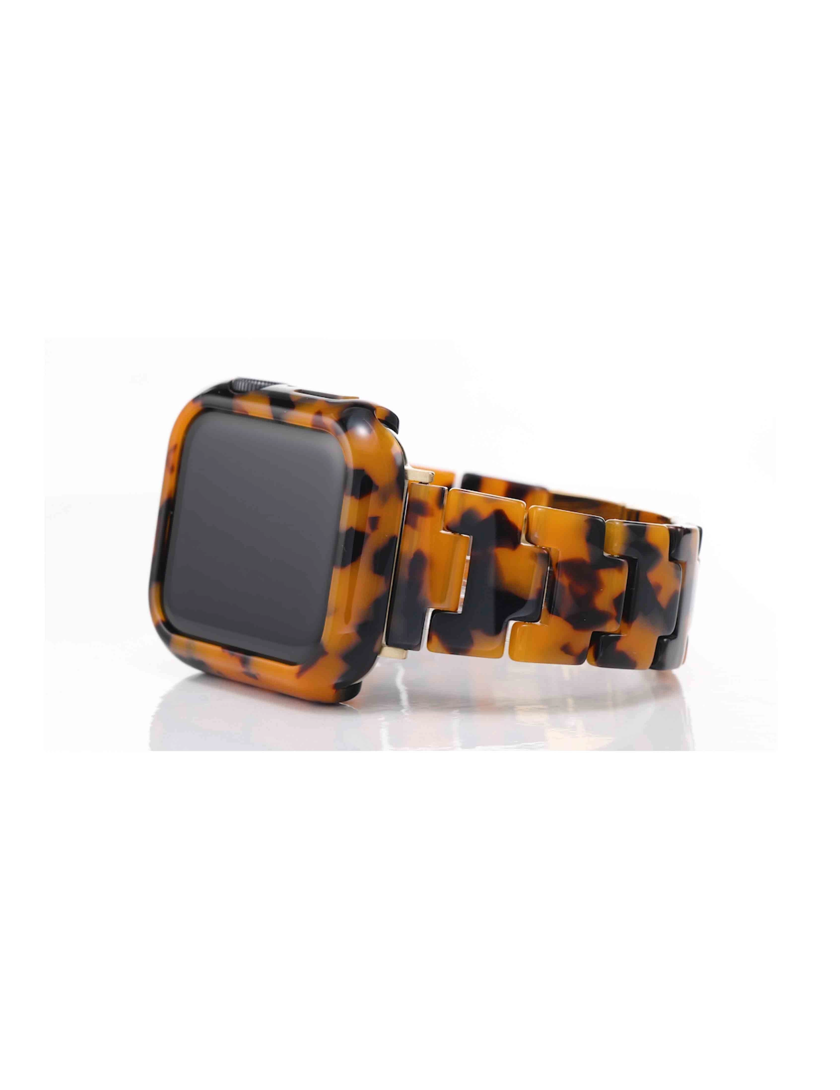 Marbleized Acetate Protective Case for Apple Watch®