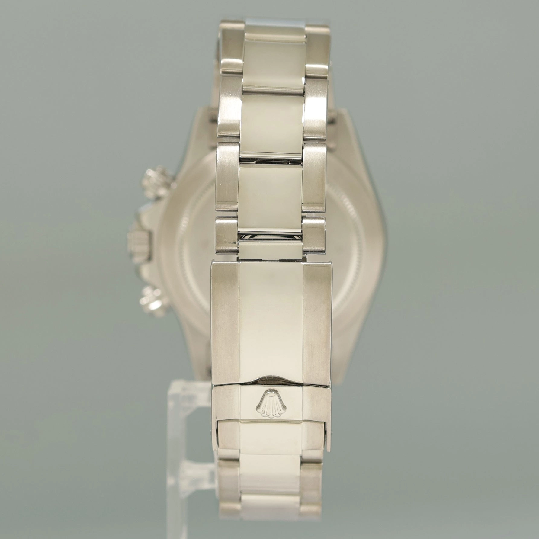 MINT 2008 Rolex Daytona 116520 White Dial Steel Chronograph 40mm Watch Box
