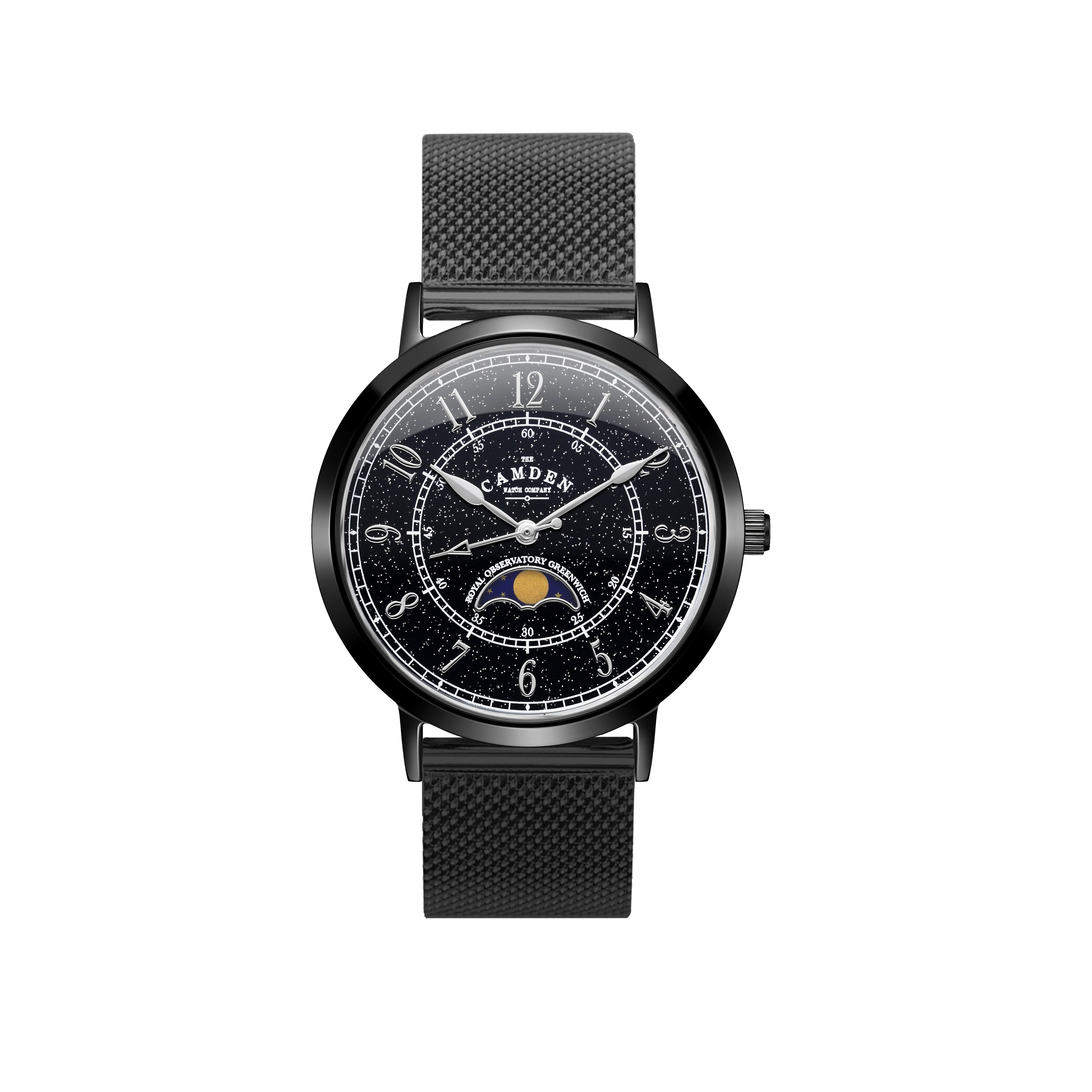 No.27 Moonphase Black, Black and Mesh