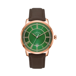No.29 Automatic Rose Gold, Green and Brown