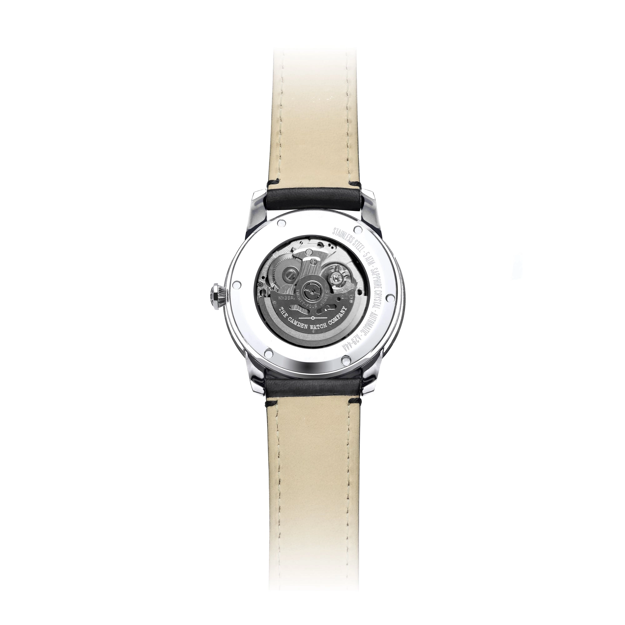 No.29 Automatic Steel, Navy and Black