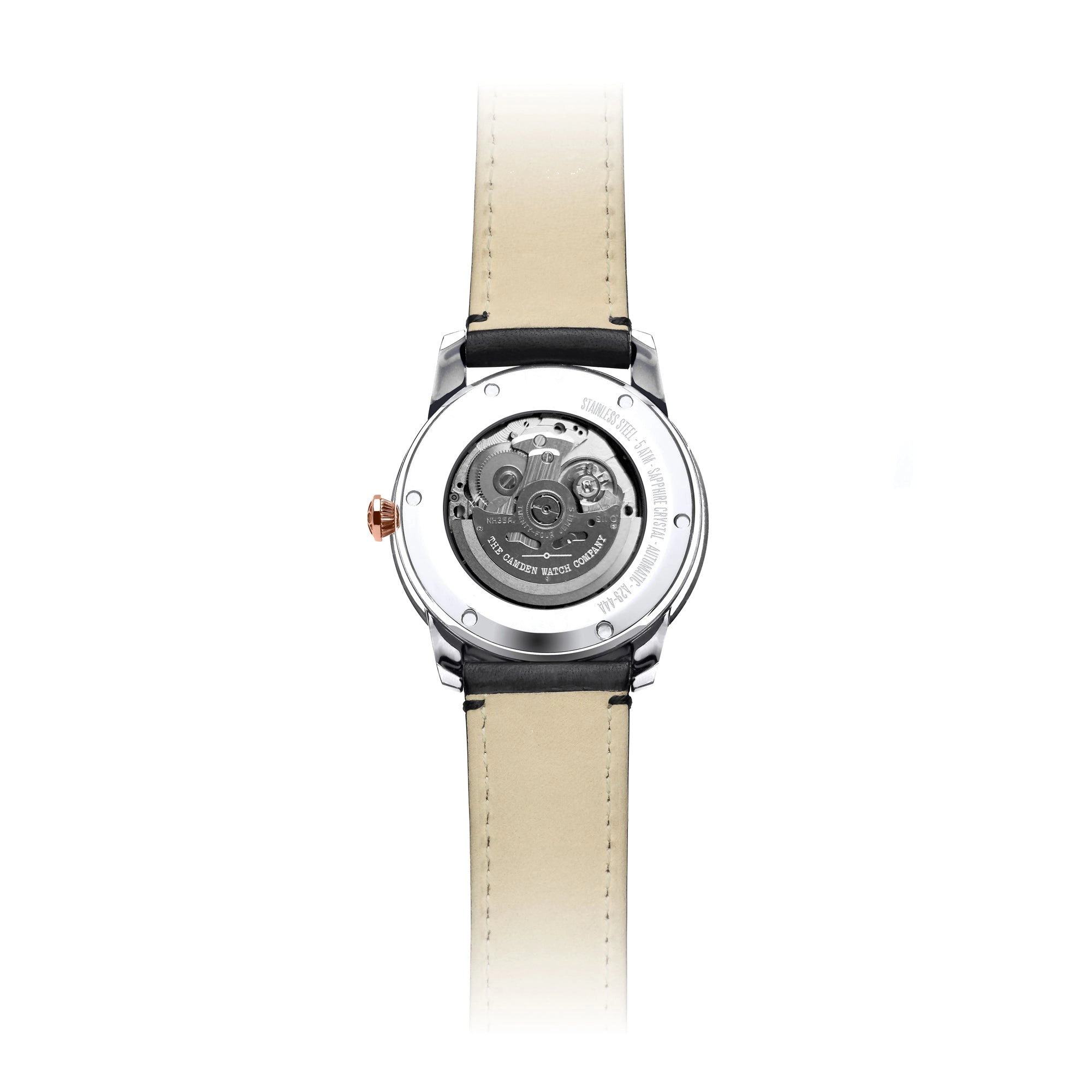 No.29 Automatic Steel, Rose Gold and Black