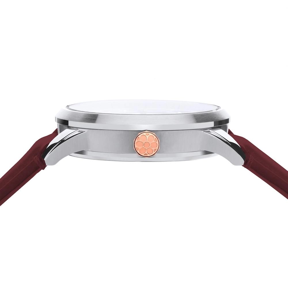 No.29 Automatic Steel, Rose Gold and Oxblood