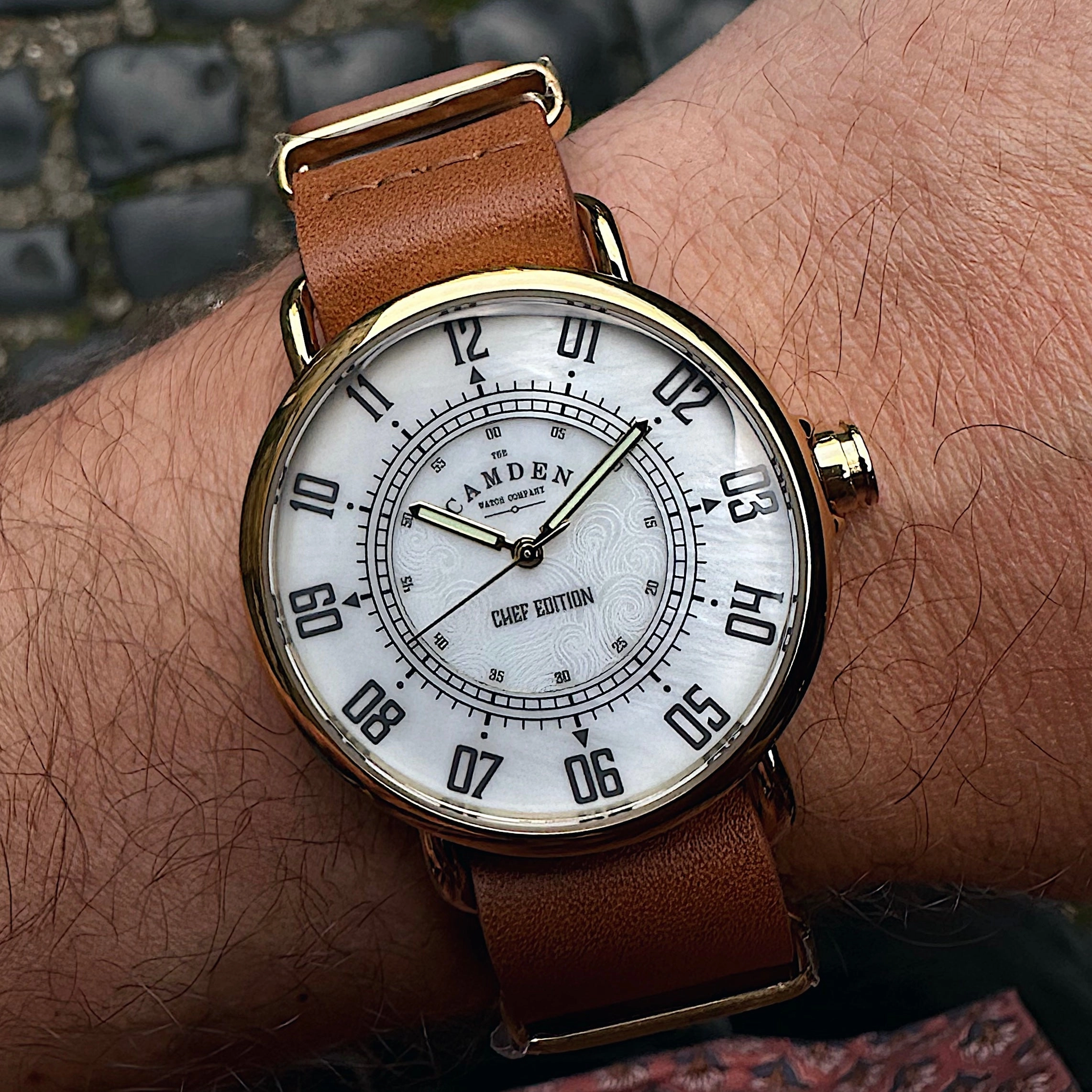 No.88 Camden x Tom Brown Black Leather