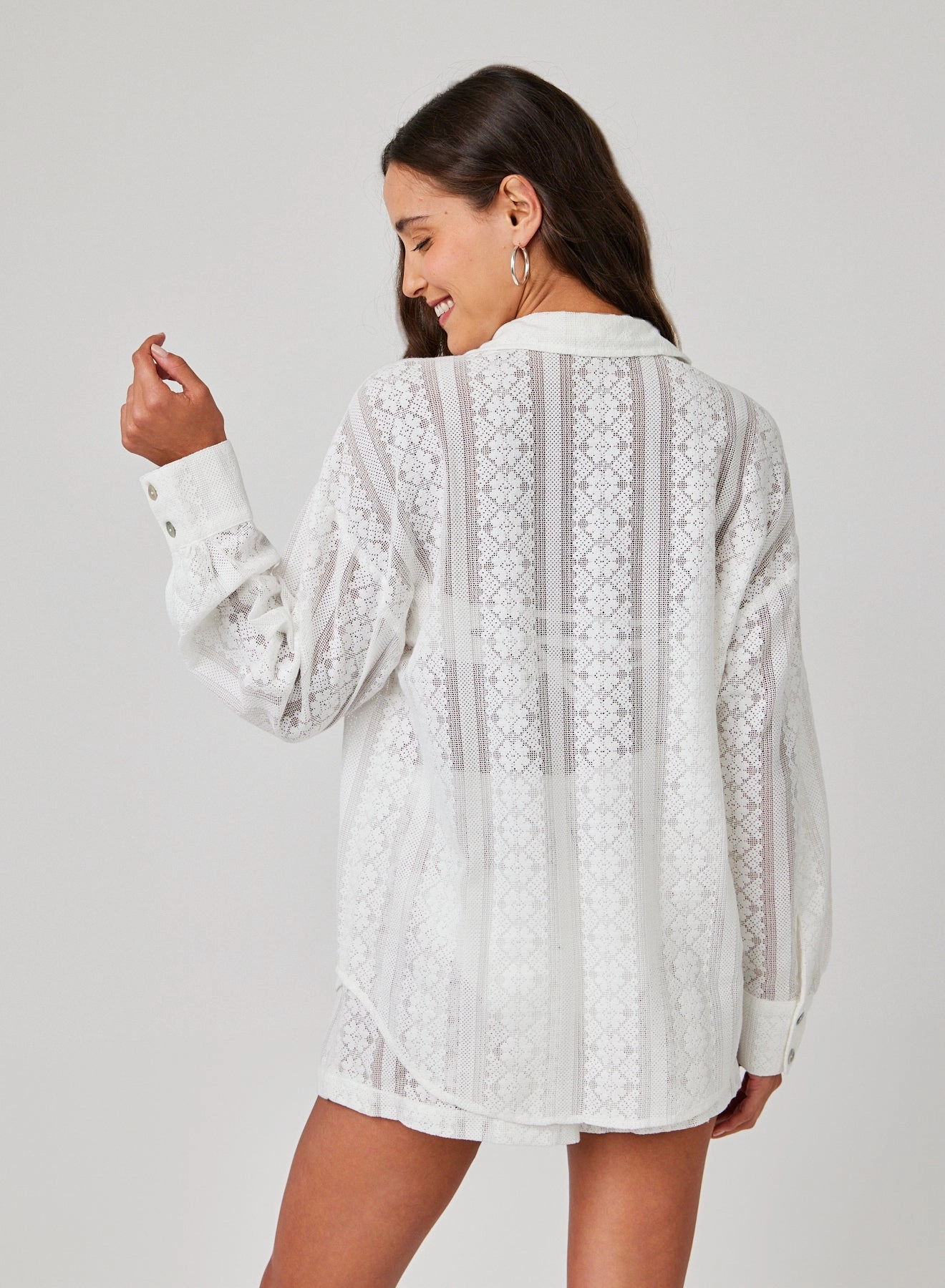 Oversize Clean Shirt - Off White