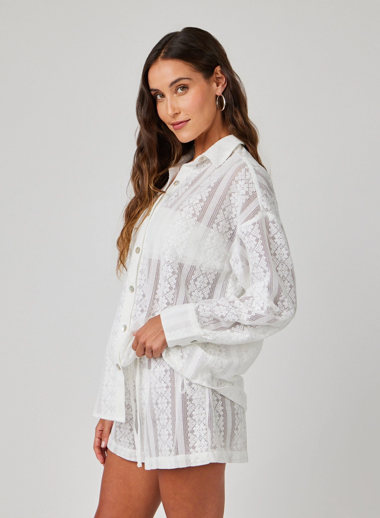 Oversize Clean Shirt - Off White