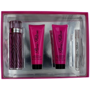 Paris Hilton Women's 4 Piece Gift Set with Travel Spray