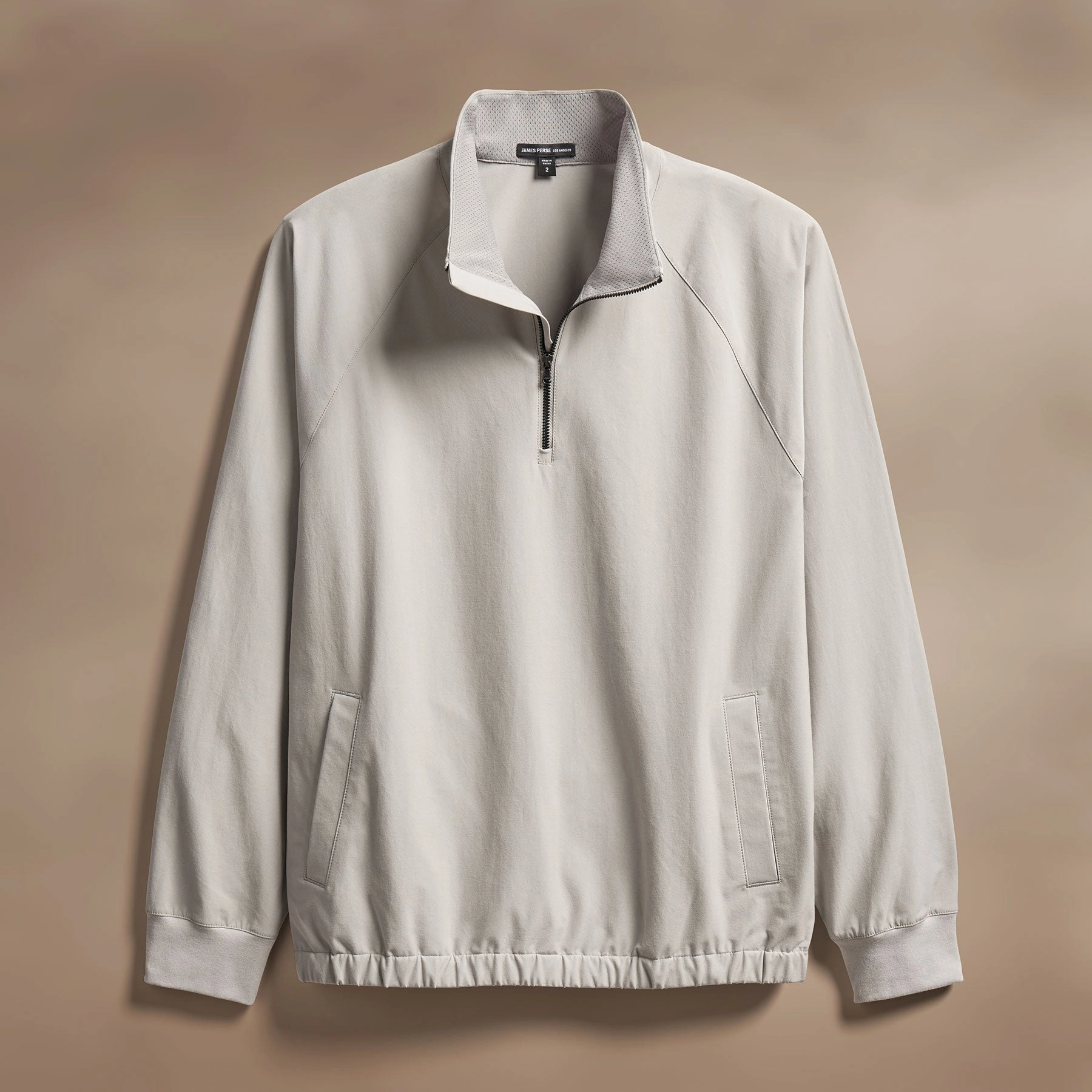 Performance Half Zip Shell - Concrete