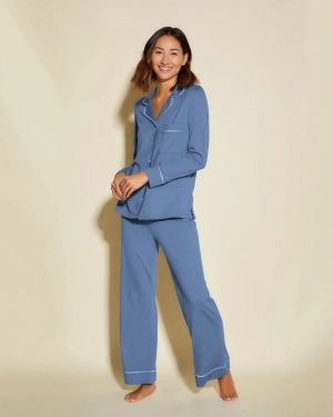 Petite Long Sleeve Top & Pant Pajama Set