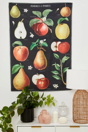 Print Apple Vintage Wall Tapestry 70Cm By 100Cm