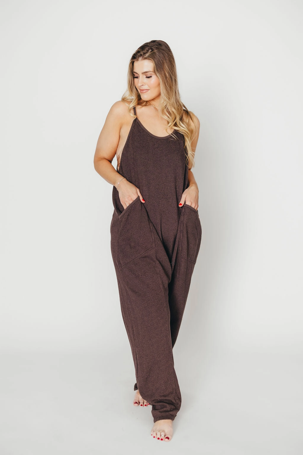 Raelynn Jumpsuit in Washed Black